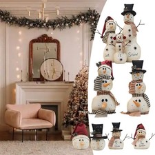 Décoration bonhomme de neige de Noël pour usage intérieur extérieur décorat