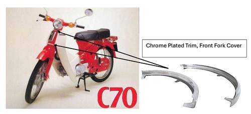 Honda c50 c65 - c50, front