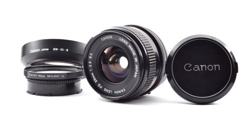 Top mint canon 28mm - 【top, fd