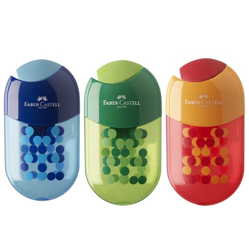 Gomme taille crayon duo - taille-crayon,