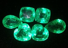 Lot de 6 pierres précieuses