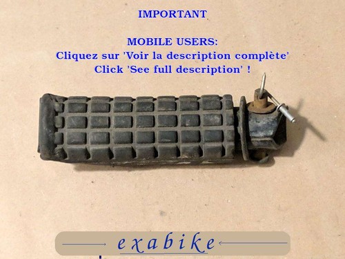 Repose pied arriere gauche - repose-pied,