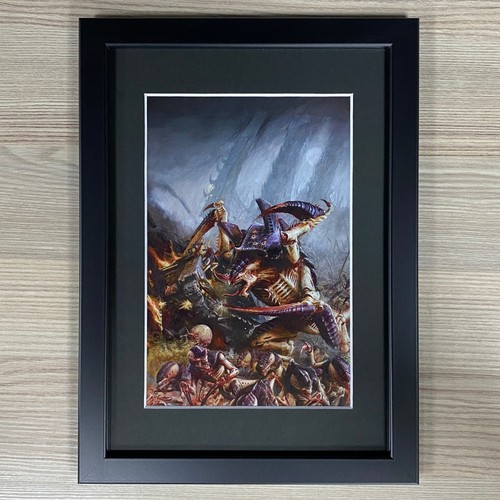 Tyranid carnifex art encadrée - carnifex,