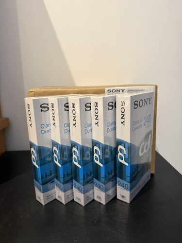 Sony vhs cassette - sony,