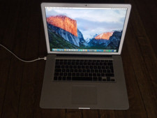 APPLE MACBOOK PRO 15" 3,06 GHz INTEL CORE 2 Duo NVIDIA GFORCE 120 GO CAPITAN DVD