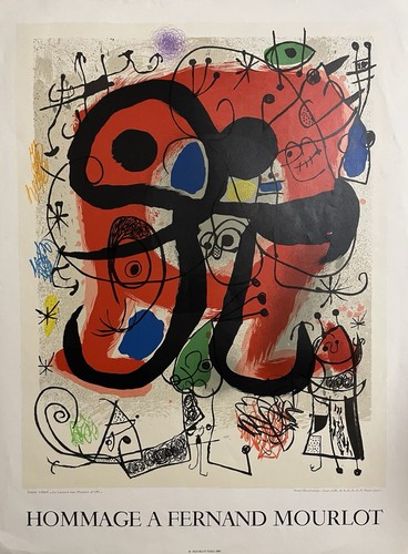 Grande lithographie affiche - lithographie,