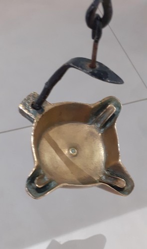 Ancienne lampe huile - lampe, à