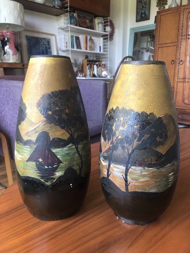Paire vases ancien - paire,