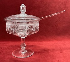 SAINT LOUIS CORDIAL DECANTER SERVICE SET LIQUEUR CARAFE CRYSTAL GRAVE BACCARAT