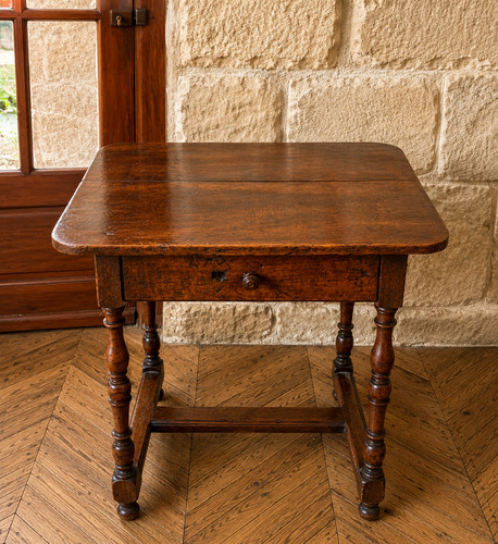 Table cabaret noyer massif - cabaret, en