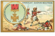 chromos. No. 33925 Royal Order of Victoria England. guérin-boutro chocolate
