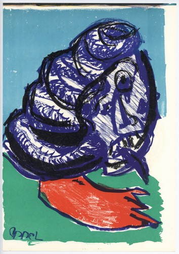 Karel appel 1964 lithographie - karel,