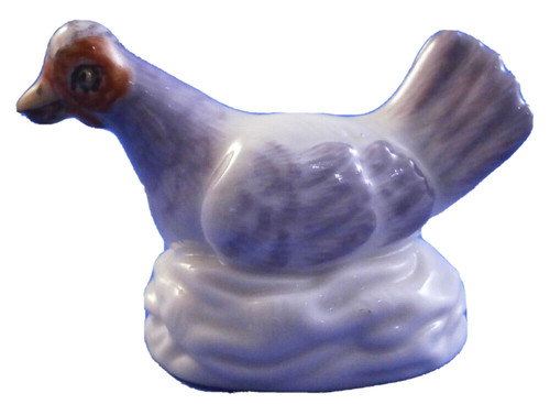 Meissen figurine poule - poule, en