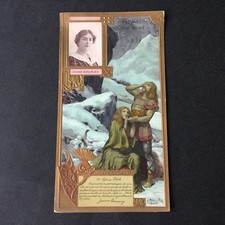 Chromo LU embossed LEFEVRE USEFUL - Jeanne RAUNAY