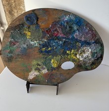 PALETTE DE PEINTRE EN BOIS