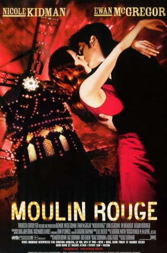 Moulin rouge affiche - rouge, cinéma