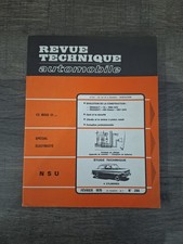 REVUE TECHNIQUE AUTOMOBILE N°
