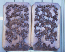 panneaux en bois sculpté dans la masse dragons Asie