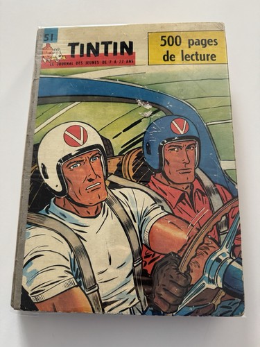 Tintin reliure recueil 51 - reliure/recueil,