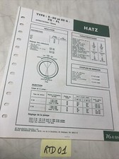 Fiche technique moteur diesel