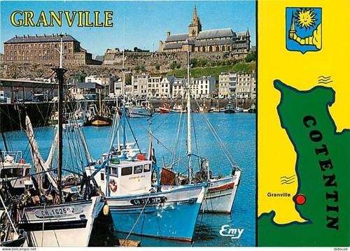 Carte postale granville - -,