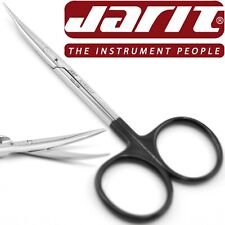 JARIT 102-139 Stevens Tenotomy  Supercut Serrated Scissors Slender Curved 4-3/8"