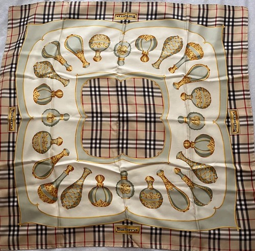 Foulard burberrys soie - foulard, en