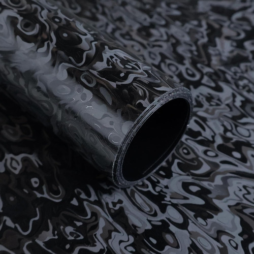 Covering carbone noir - carbone, motif
