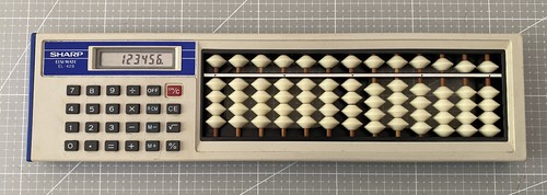 Ancienne calculatrice sharp - ancienne,