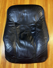 Ekornes Stressless Chair Leather Back Rest Cushion. Parts only - 1970s.