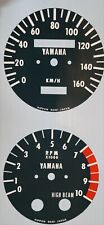 Yamaha Speedometer Tachometer Decals. YAMAHA  DT250 DT400 DT360 Gauge Face  KMH