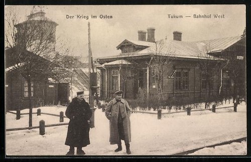 Carte postale tukum gare - tukum,,