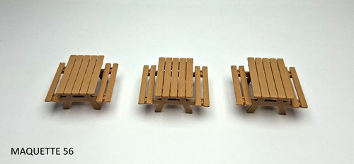 Lot tables pique nique - 1/43, 3