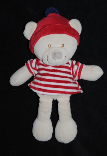 Peluche doudou ours vetir gemo - doudou,