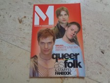 Queer as Folk gay magazine QAF SPECIAL ISSUE Randy Harrison Gale Harold cover #3
