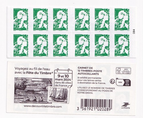 Faux carnet timbres france - de,
