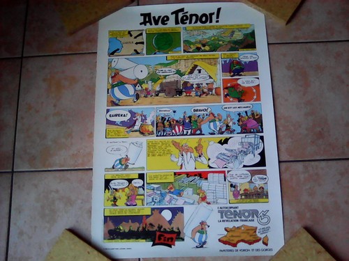 Sérigraphie astérix ave - sérigraphie,