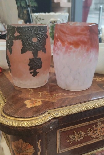 Deux vases art - vases, pâte