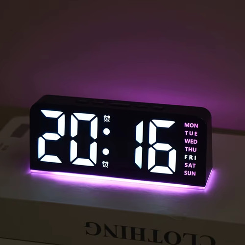 Réveil numérique led - réveil,