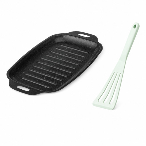 Poêle griller acier - en,