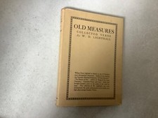 Old measures collected verse
