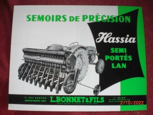 Ancienne brochure publicitaire - brochure,