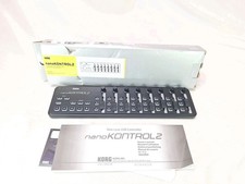 KORG nanoKONTROL2 Black Slim Line USB Midi CONTROLLER with manual 