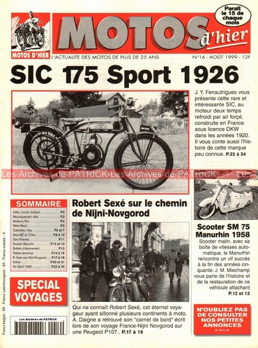 Motos hier sic 175 sport - motos,