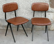 2 chaises contemporaine style friso kramer chair