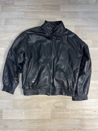 Blouson cuir noir véritable