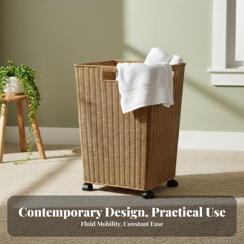 Panier linge cylindriqui - à,