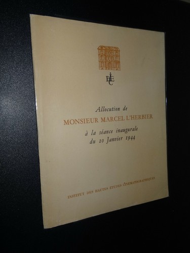 Allocution marcel herbier - de,