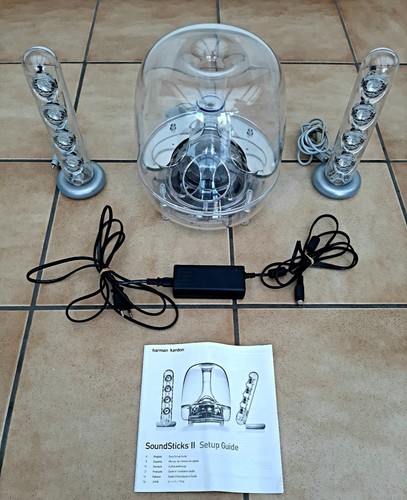 Enceintes soundsticks ii - enceintes,