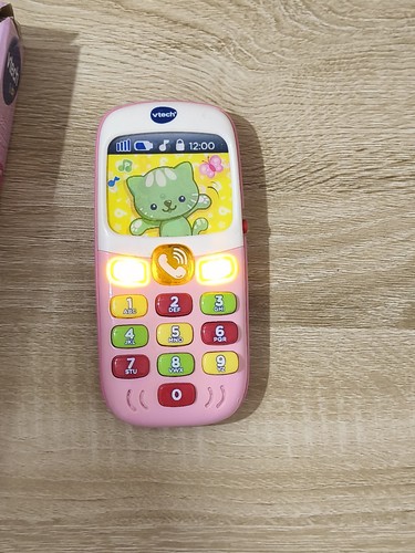 Vtech baby téléphone rose - téléphone,